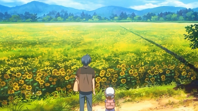 CLANNAD　菜の花畑　ひまわり畑