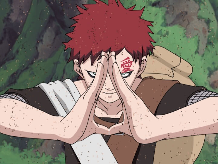 NARUTO　ナルト　我愛羅　砂漠の我愛羅　風隠れ　石田彰