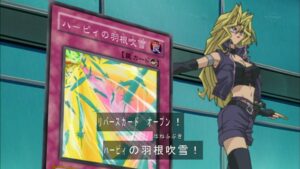 遊戯王　ハーピィの羽吹雪　孔雀舞　