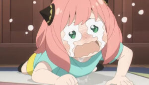 アーニャ　アーニャ・フォージャー　　SPY&times;FAMILY　スパイファミリー　種﨑敦美 　泣き顔