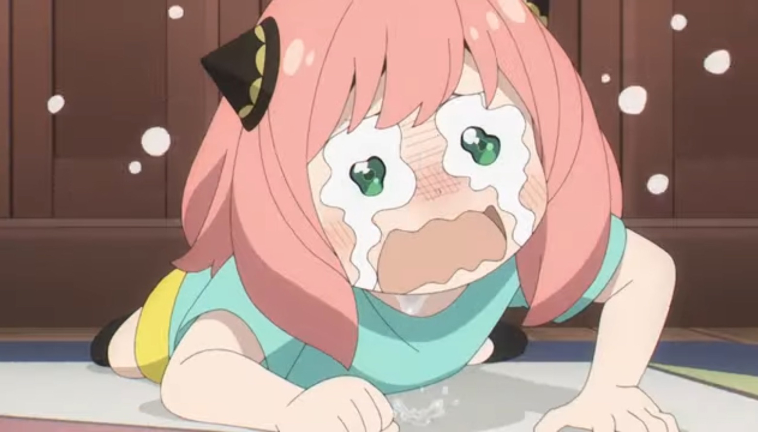 アーニャ　アーニャ・フォージャー　　SPY×FAMILY　スパイファミリー　種﨑敦美 　泣き顔